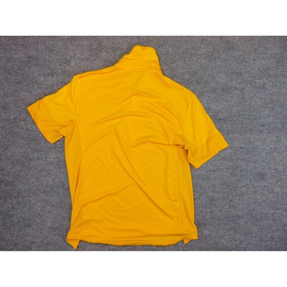 Kennesaw State Owls Shirt Mens Med Yellow Polo Adidas - Picture 3 of 9